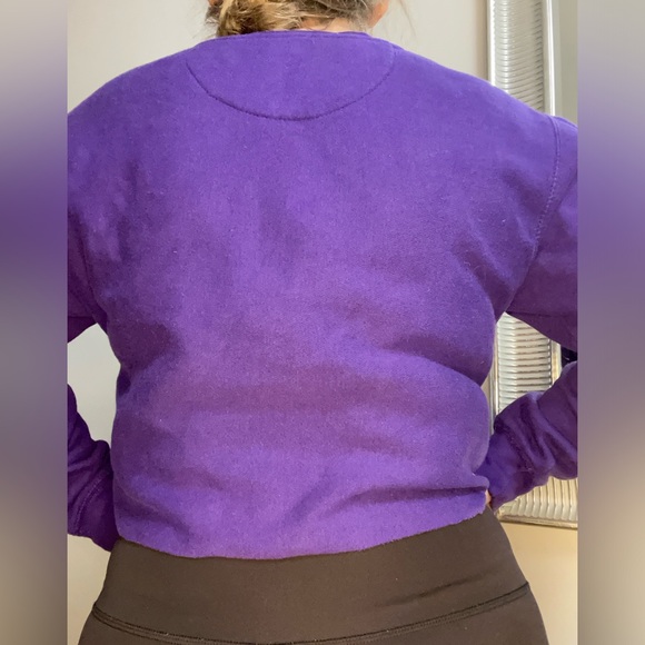 Peace collective raptors cropped sweatshirt size medium - Picture 3 of 4